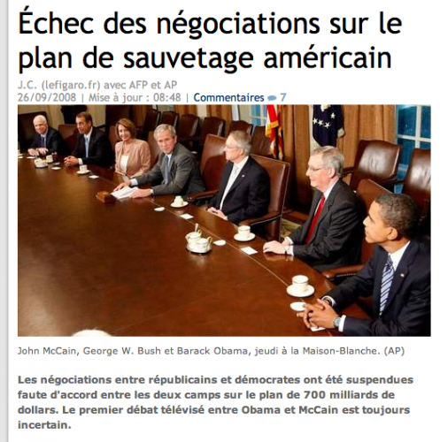 Capture d'écran d'un article du Figaro.fr
