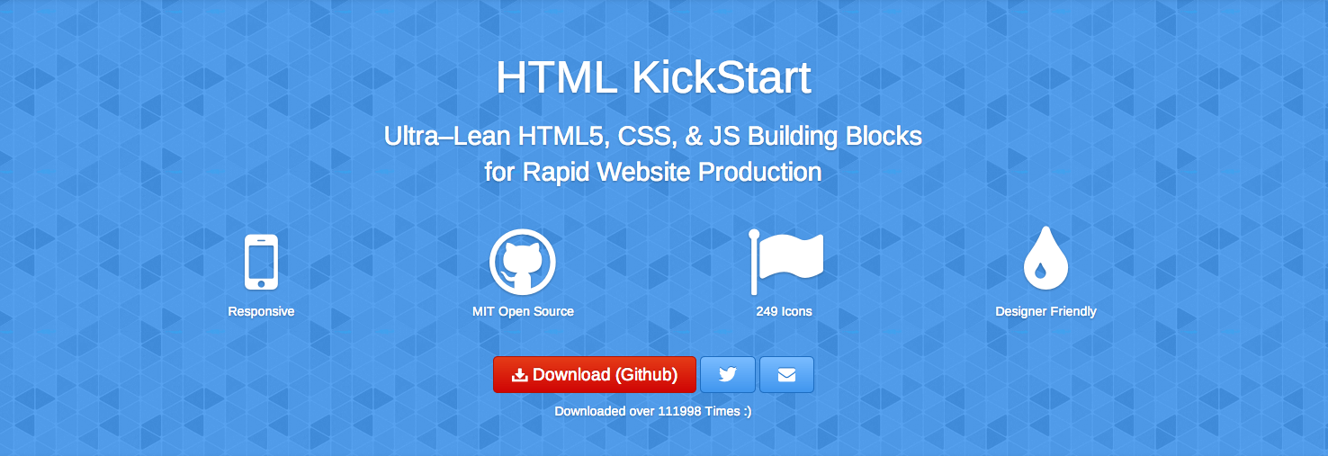 Prototypage rapide avec HTML KickStart