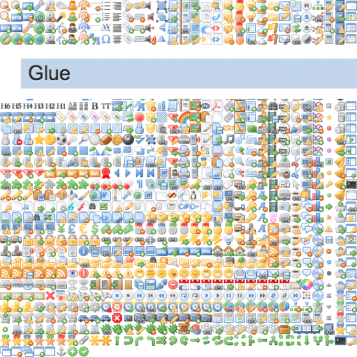 Générer vos CSS sprites avec Glue