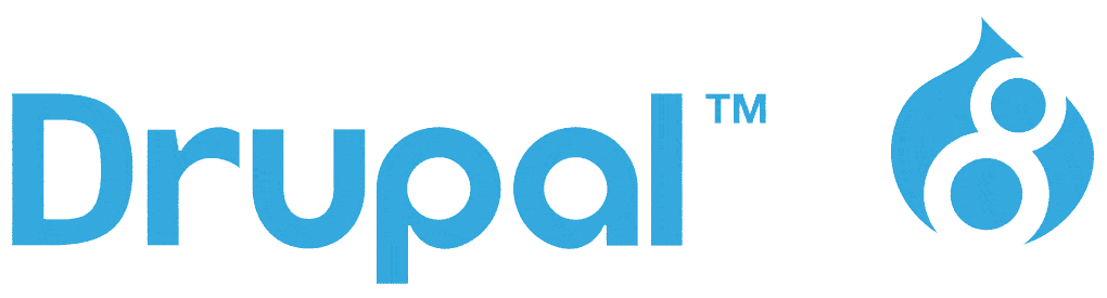 Logo du CMS Drupal 8