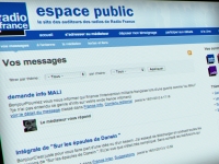 Création du site web Espace Public, communauté des auditeurs de Radio France (Drupal)