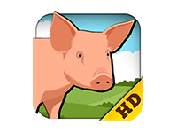 Les animaux de la ferme, jeu pédagogique pour enfants (iPhone, iPad, Mac)