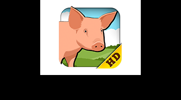 Les animaux de la ferme, jeu pédagogique pour enfants (iPhone, iPad, Mac)