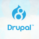 Logo de Drupal 8