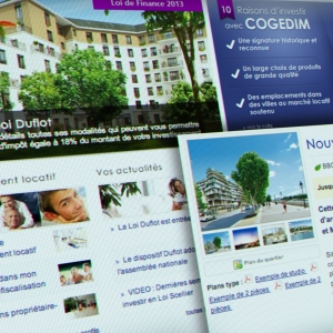 Création du site web immobilier cogedim-investissement.com (Drupal)