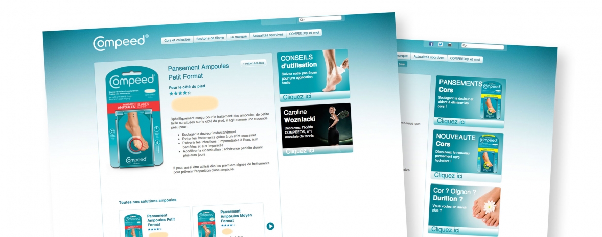 Intégration Drupal et responsive design pour compeed.fr