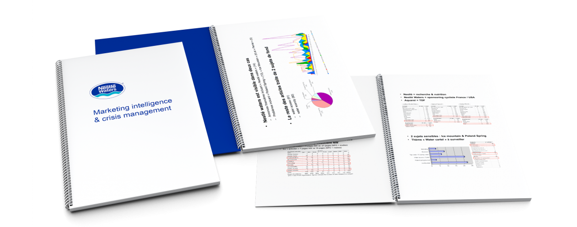 Automatisation de la veille stratégique, de benchmarks et de l'étude d'impact sur l'image institutionelle