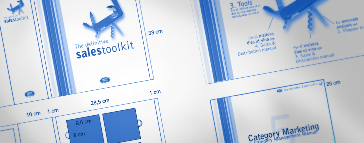 Conception, design et production d'un "Sales toolkit" de référence