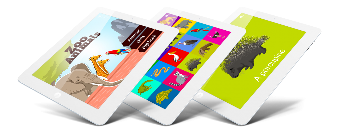 Les animaux du zoo, jeu pédagogique pour enfants (iPhone, iPad, Mac)