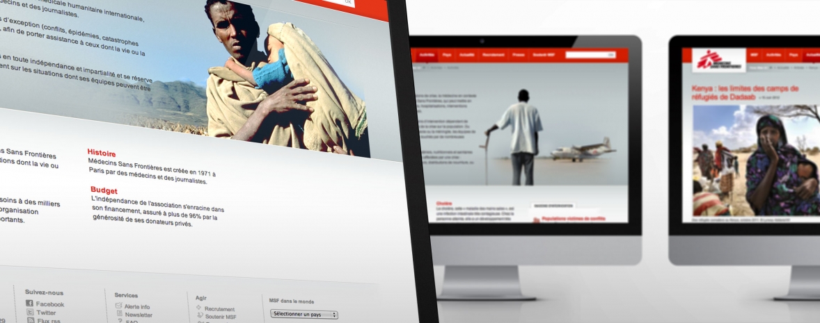 Refonte du site web de l'ONG Médecins Sans Frontières (Drupal, Solr)