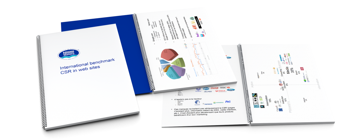 Benchmark international sur la CSR / RSE pour Nestlé Waters