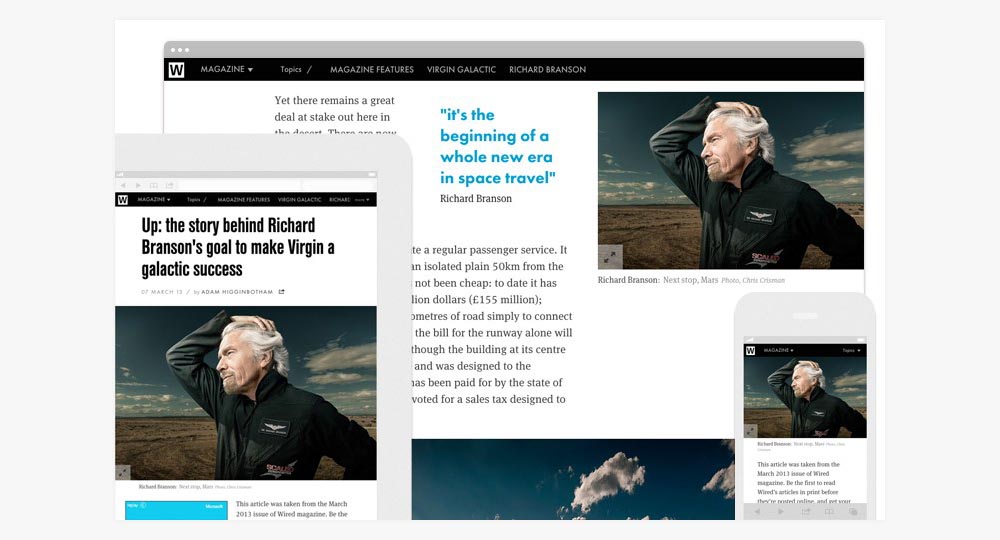 Découvrez la méthode derrière le redesign (responsive) de wired.co.uk 